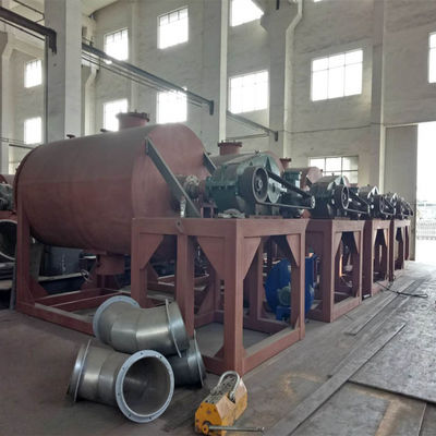 উচ্চ দক্ষতার স্যুয়েজ স্লাজ ড্রায়ার 380V 50Hz ইন্ডাস্ট্রিয়াল রোটারি ড্রায়ার
