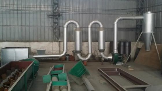 করাত ডাল টিউব স্টার্চ চাল শুকানোর সরঞ্জাম 220V-450V ময়দা শুকানোর মেশিন