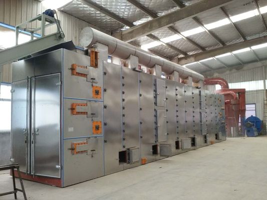220V 380V ক্রমাগত ড্রায়ার মেশিন ইন্ডাস্ট্রিয়াল বেল্ট ড্রায়ার সহজ অপারেশন