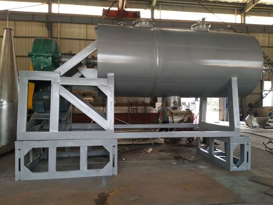 ZPG হোলো ব্লেড রোটারি ভ্যাকুয়াম ড্রাম ড্রায়ার 300L - 6000L ভ্যাকুয়াম রেক ড্রায়ার