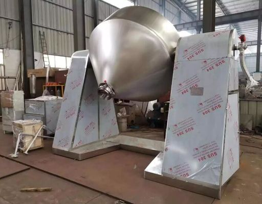 ফার্মাসিউটিক্যালের জন্য 3rpm-13rpm ইন্ডাস্ট্রিয়াল মিক্সার মেশিন রোটারি কোন ভ্যাকুয়াম ড্রায়ার