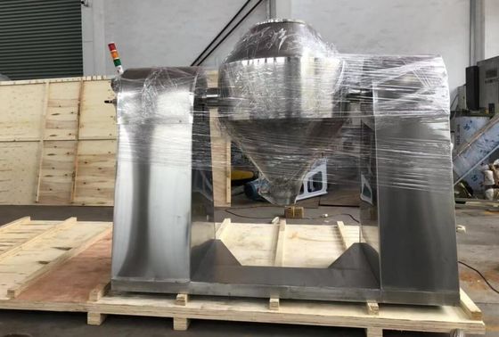 0.75kw -15kw ইন্ডাস্ট্রিয়াল মিক্সার মেশিন 5000L রোটারি ডাবল শঙ্কু ভ্যাকুয়াম ড্রায়ার