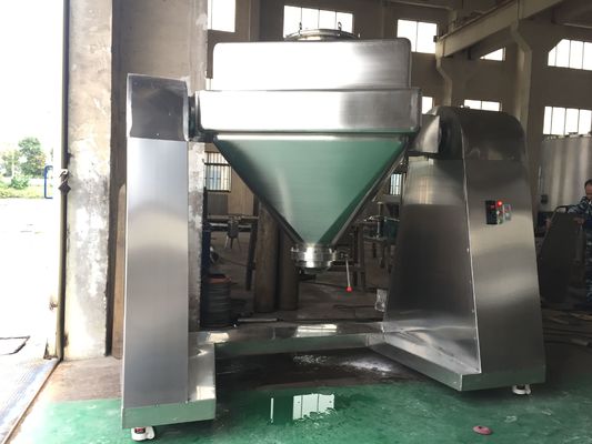 খাদ্য / রাসায়নিকের জন্য 1.5kw-22kw বড় শিল্প মিক্সার মেশিন স্কয়ার শঙ্কু মিক্সার