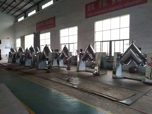 220V-480V ইন্ডাস্ট্রিয়াল মিক্সার মেশিন ভি ব্লেন্ডার পাউডার 20r/মিনিট