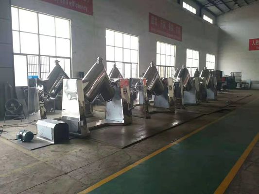 220V-480V ইন্ডাস্ট্রিয়াল মিক্সার মেশিন ভি ব্লেন্ডার পাউডার 20r/মিনিট