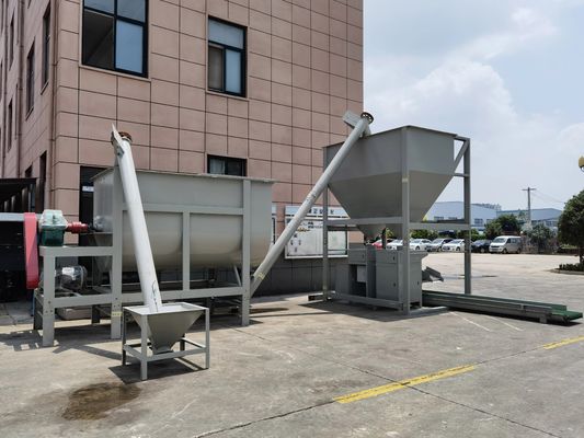 WLDH অনুভূমিক রিবন ব্লেন্ডার মিক্সার 250L-10000L ডাবল হেলিক্স রিবন ব্লেন্ডার