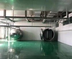 SUS304 মাংস ফ্রিজ ড্রায়ার মেশিন 30kg/ব্যাচ-5000kg/ব্যাচ পরমানন্দ ড্রায়ার